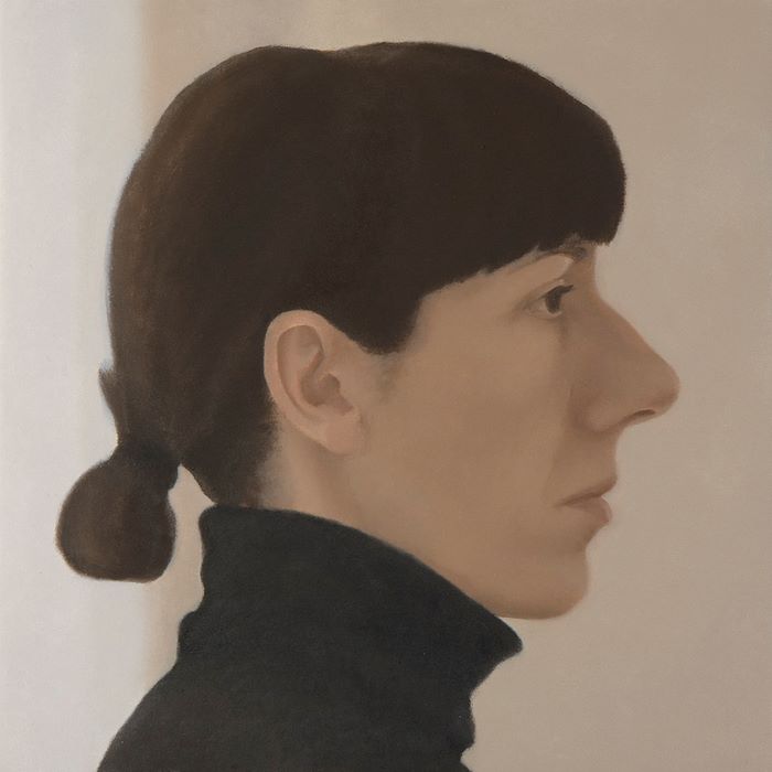 Esta es la segunda vez que Elena Goñi expone sus pinturas en Espacio Marzana tras la primera presentación que tuvo lugar entre septiembre y octubre de 2003. - _MG_1293
